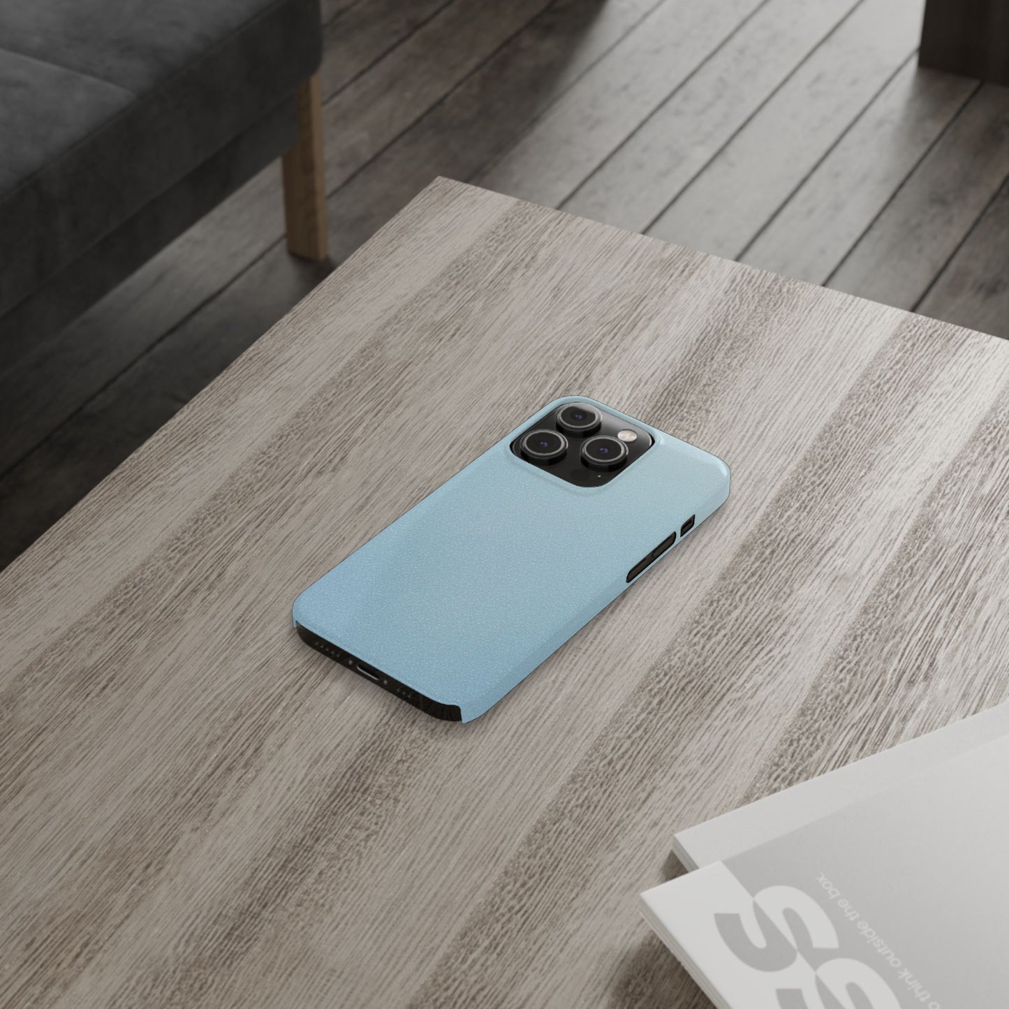 Slim Phone Case – Blue Whisper