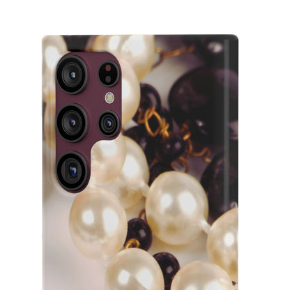 Snap Phone Case – Noir Pearl