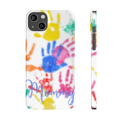 Slim Phone Case – Handprint Memories