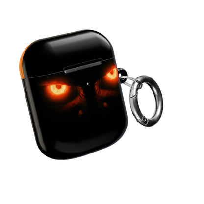 Wireless Earbud Case Cover – Blazing Monster Eyes