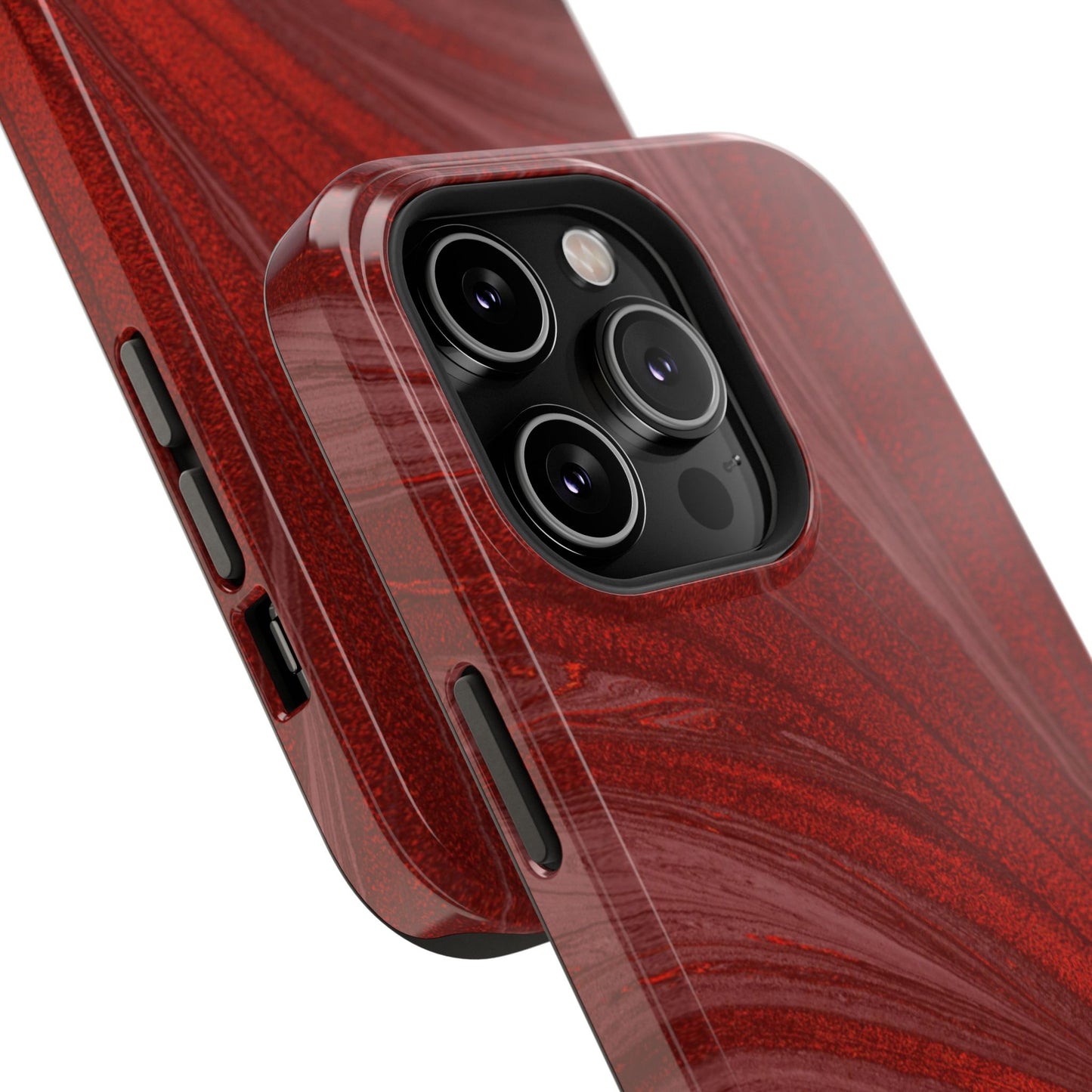 Impact-Resistant Phone Case — Crimson Current