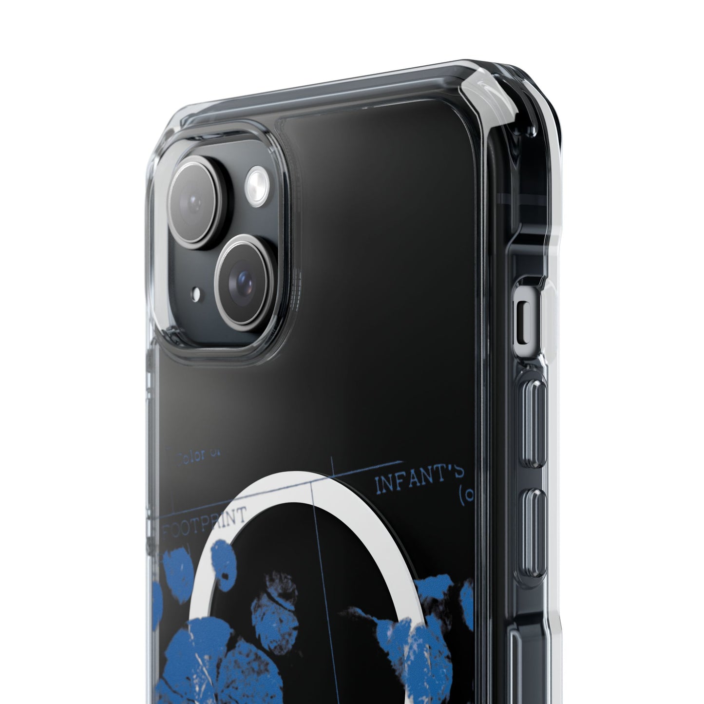 Clear Magnetic Phone Case – Mom’s Little Blue Footprints