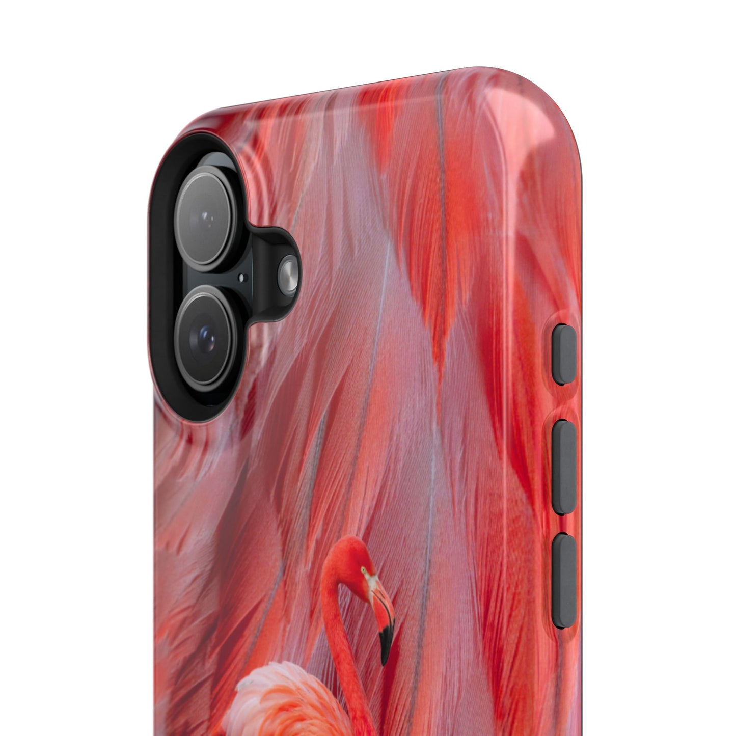 Impact-Resistant Phone Case – Scarlet Plume