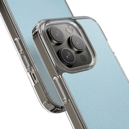 Clear Phone Case – Blue Whisper