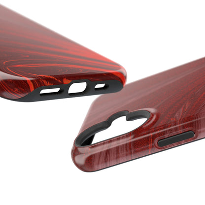 Impact-Resistant Phone Case — Crimson Current