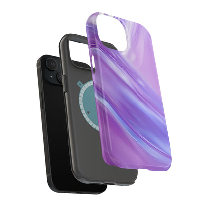 Wireless-Charging Compatible Case – Lavender Wave