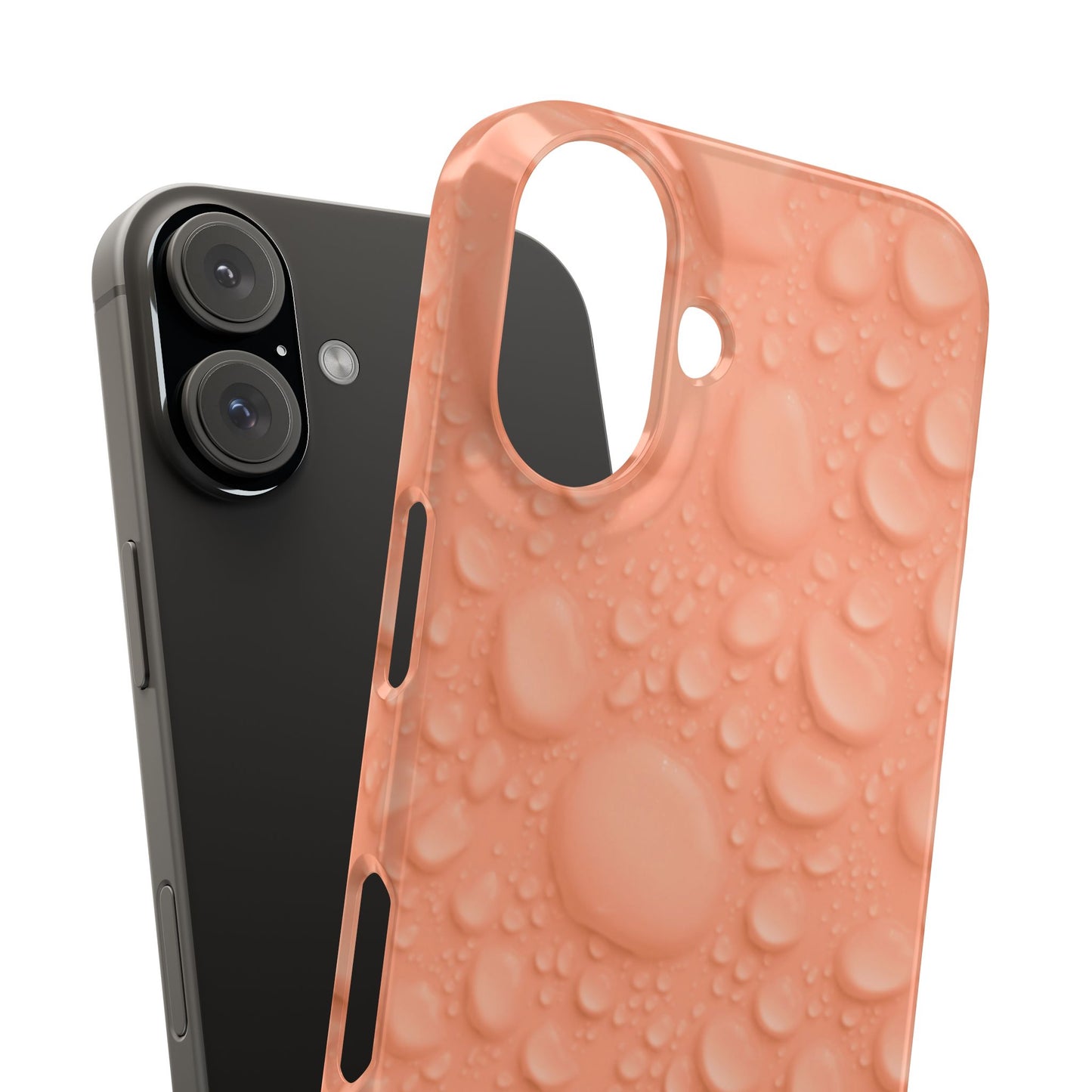 Snap Phone Case – Apricot Rain