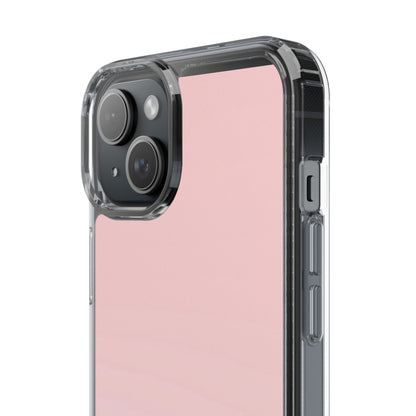 Clear Phone Case – Soft Blush