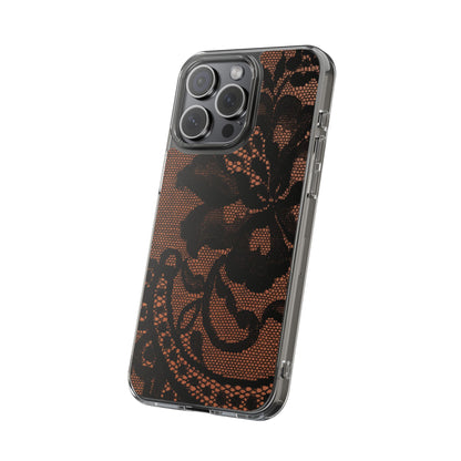 Clear Phone Case – Ember Lace