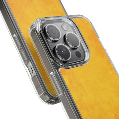 Clear Phone Case – Saffron Smoke