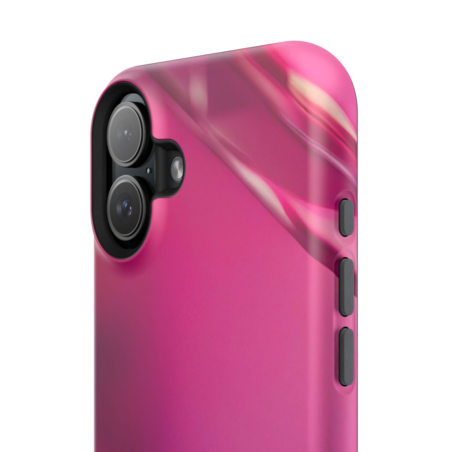Impact-Resistant Phone Case – Magenta Motion