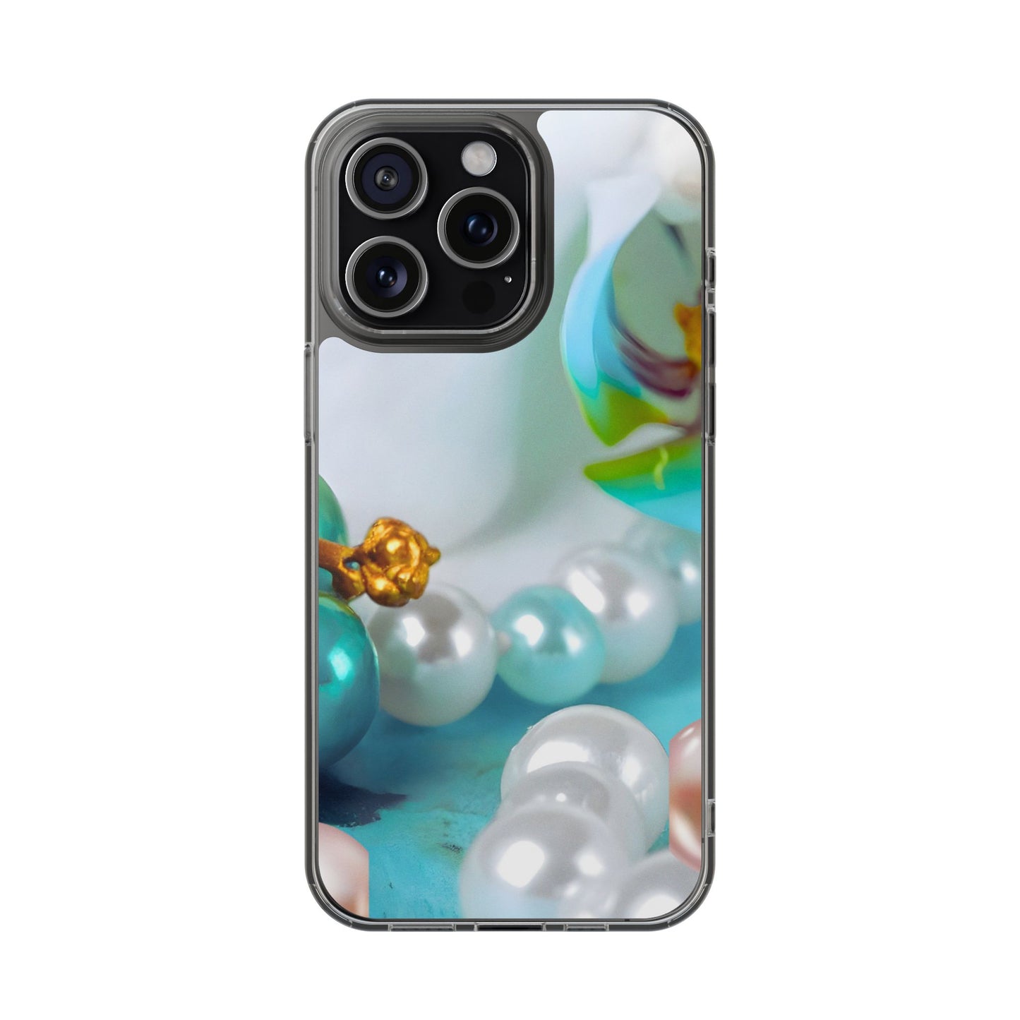 Clear Phone Case – Mermaid's Pearl