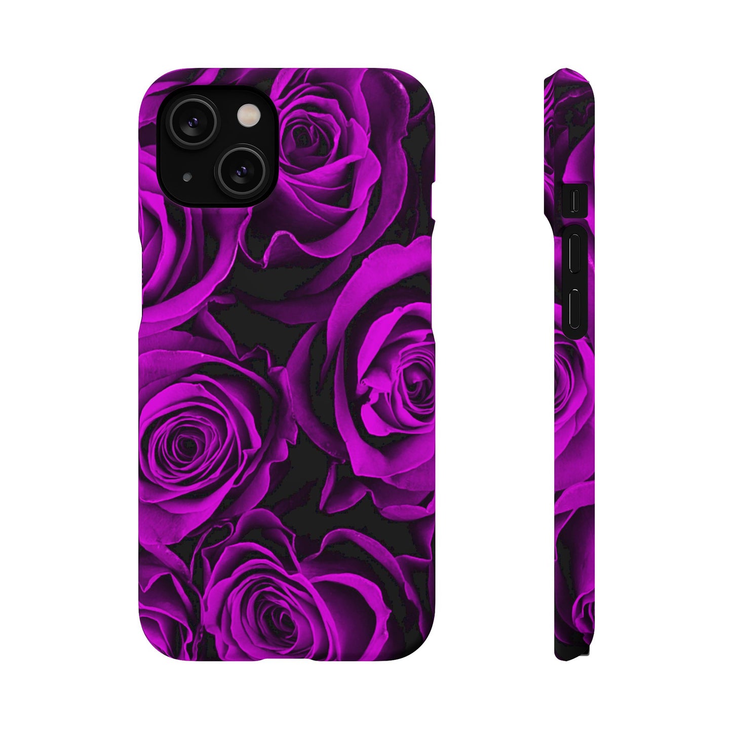 Snap Phone Case – Amethyst Roses