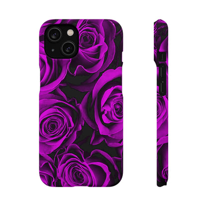 Snap Phone Case – Amethyst Roses