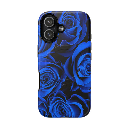 Protective Magnetic Phone Case – Midnight Bloom