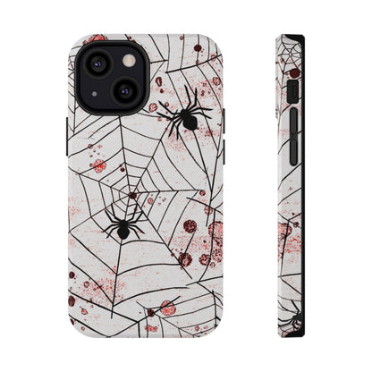 Impact-Resistant Phone Case – Blood Web
