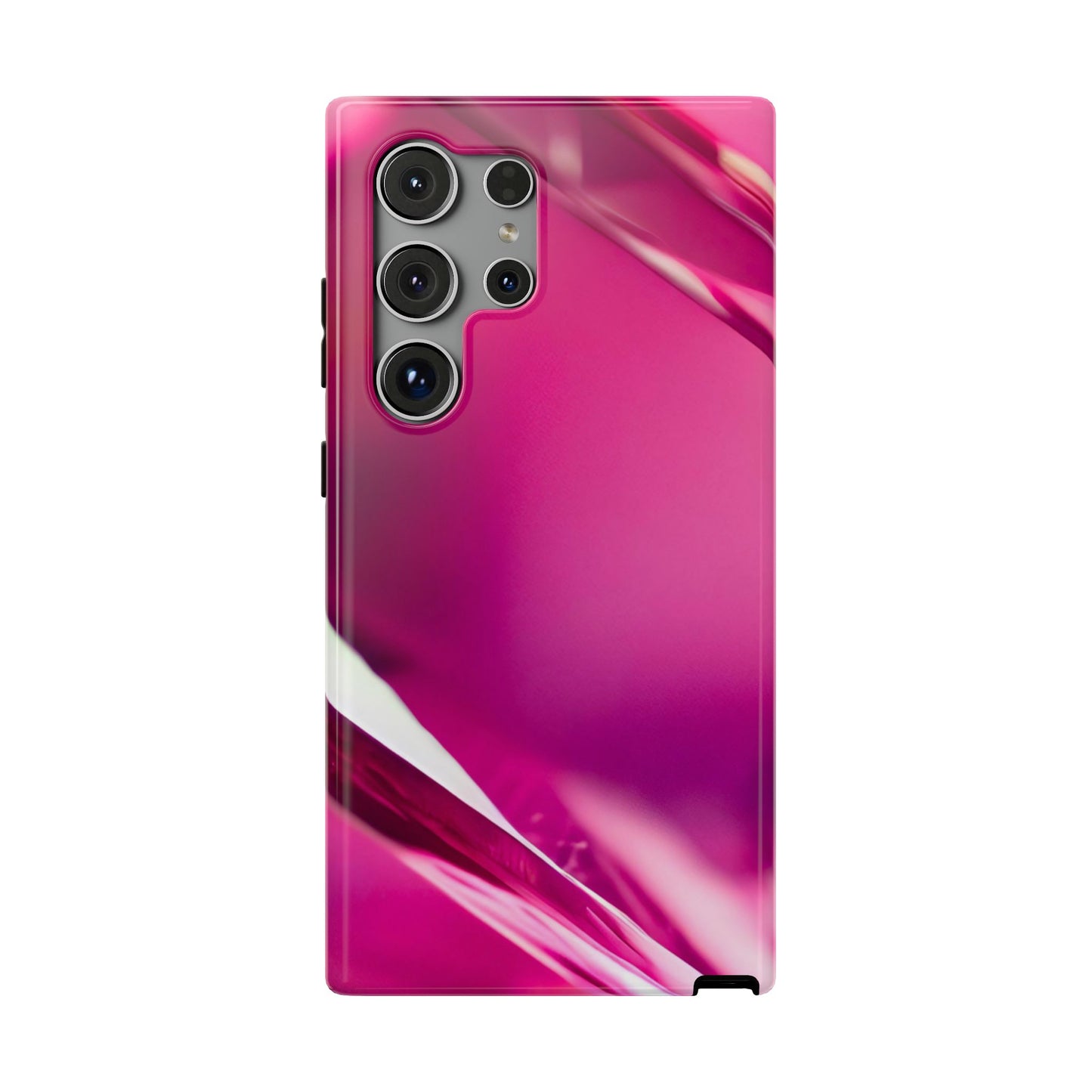 Impact-Resistant Phone Case – Magenta Motion