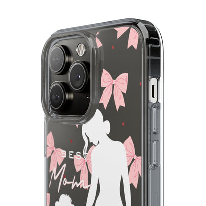 Clear Phone Case – Best Mom: My Little Girl