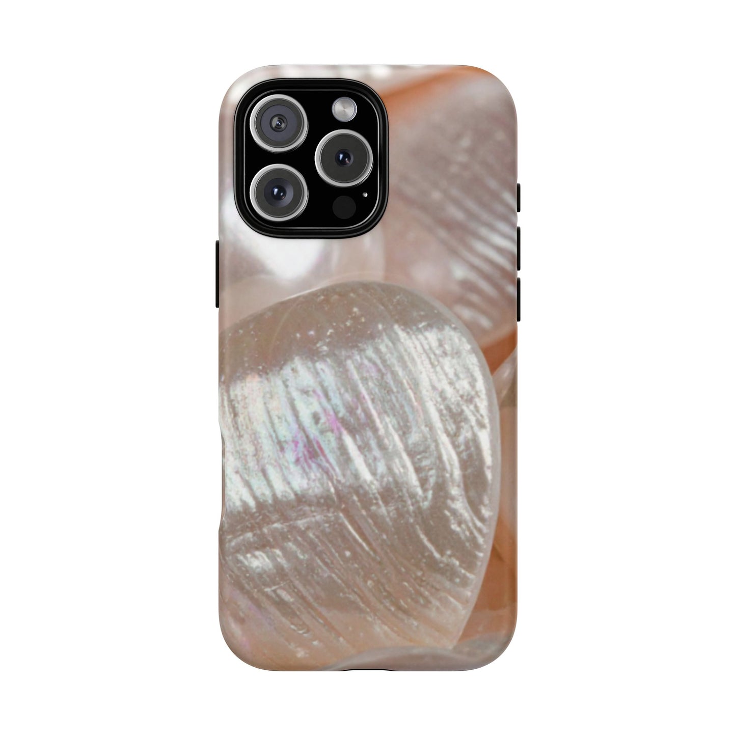 Protective Magnetic Phone Case – Blush Pearl