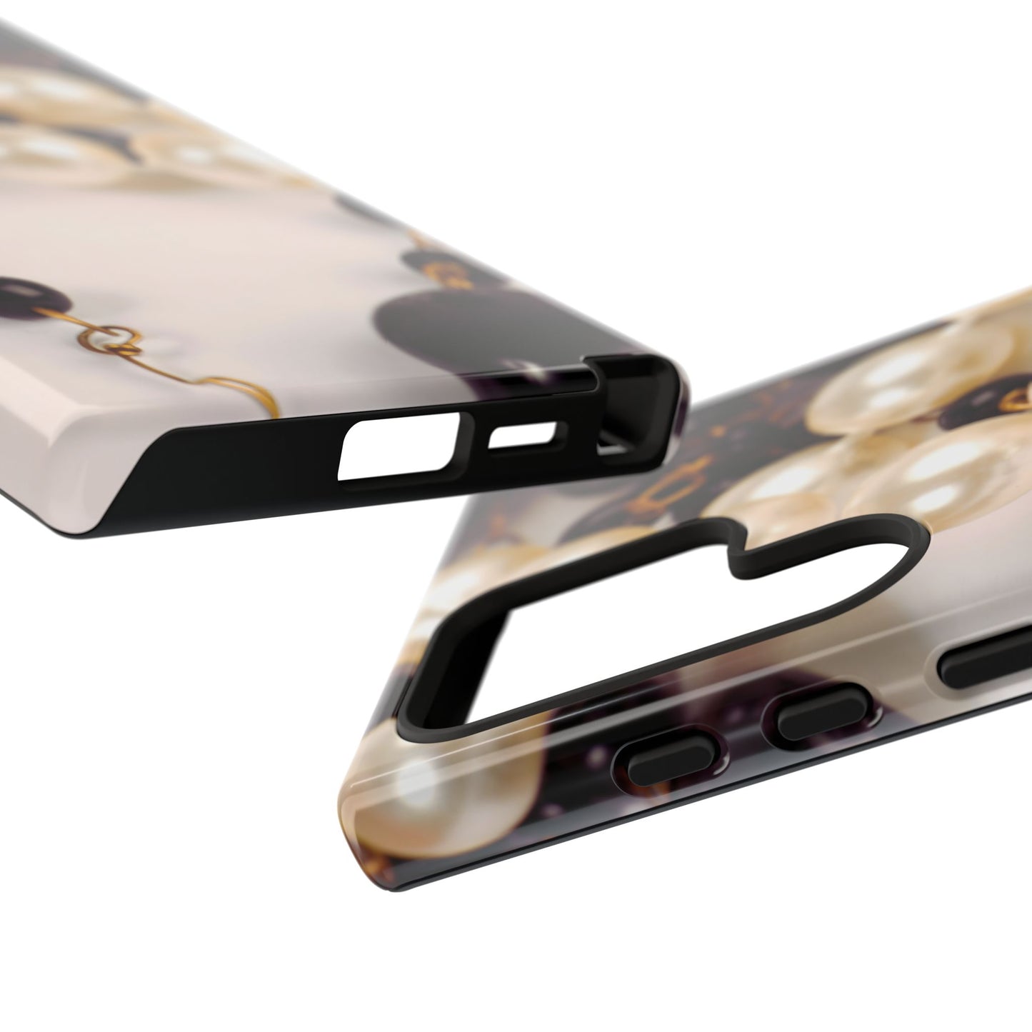 Protective Phone Case – Noir Pearl