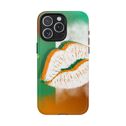Dual-Layer Phone Case – Irish Lip St. Patrick’s Day Design