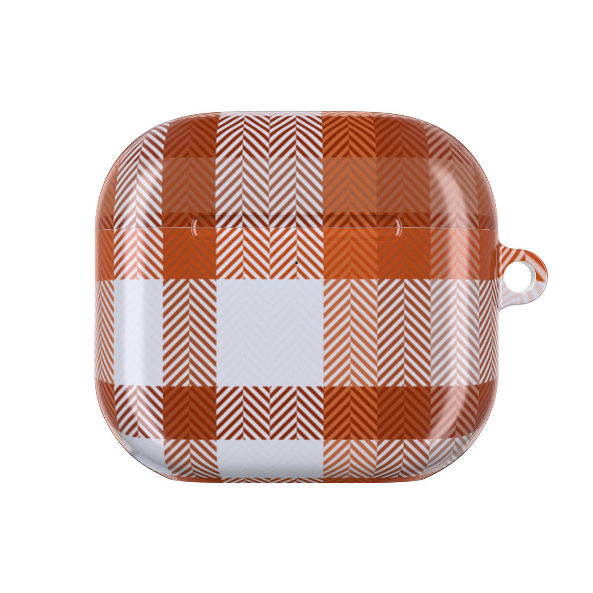 Earbud Case Cover – Spiced Plaid
