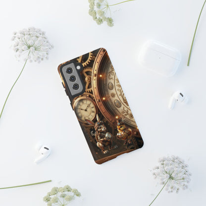 Protective Phone Case – Clockwork Cottontail