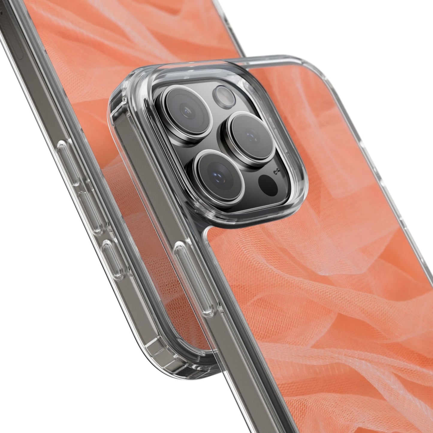 Clear Phone Case – Coral Veil