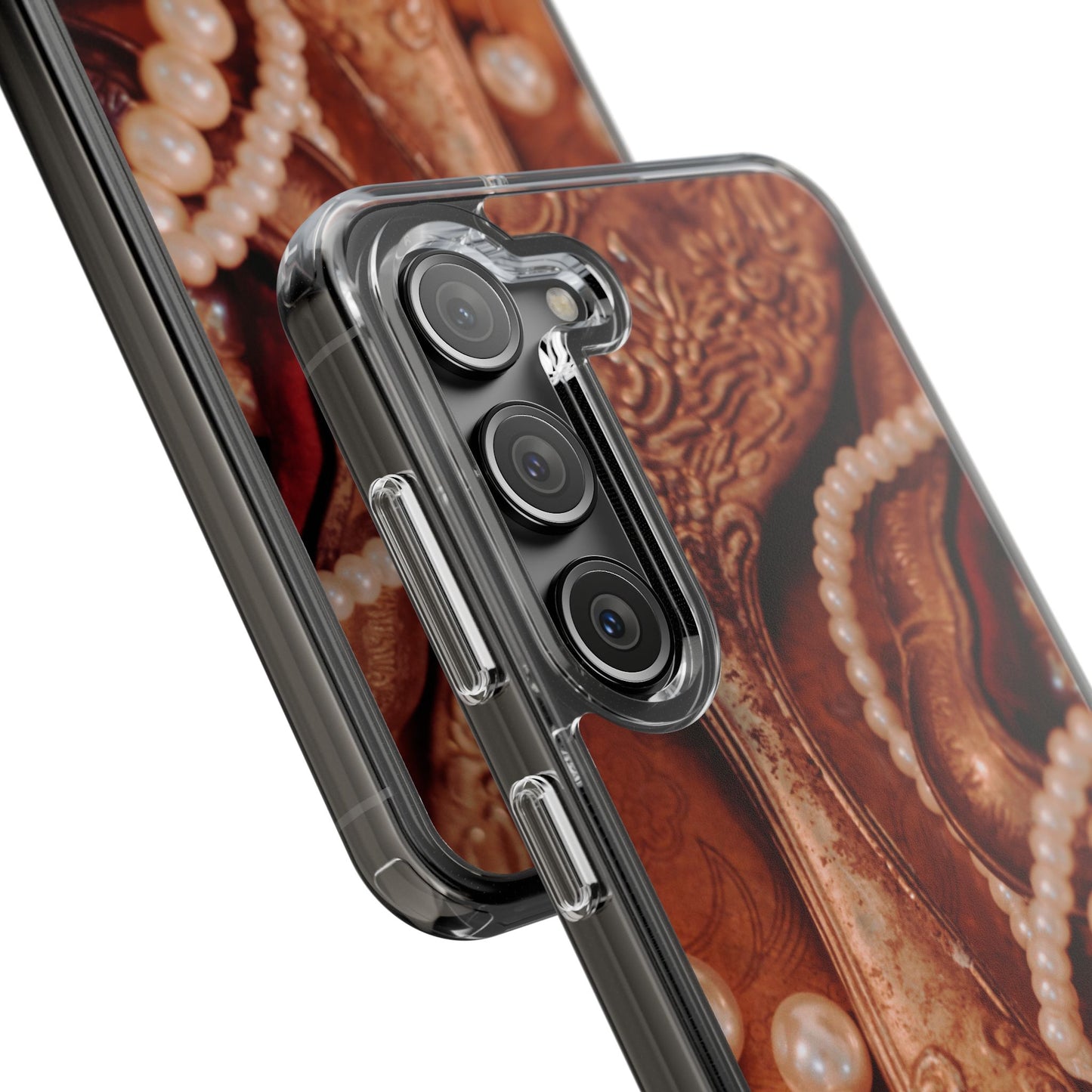 Clear Phone Case – Bronze Vanity