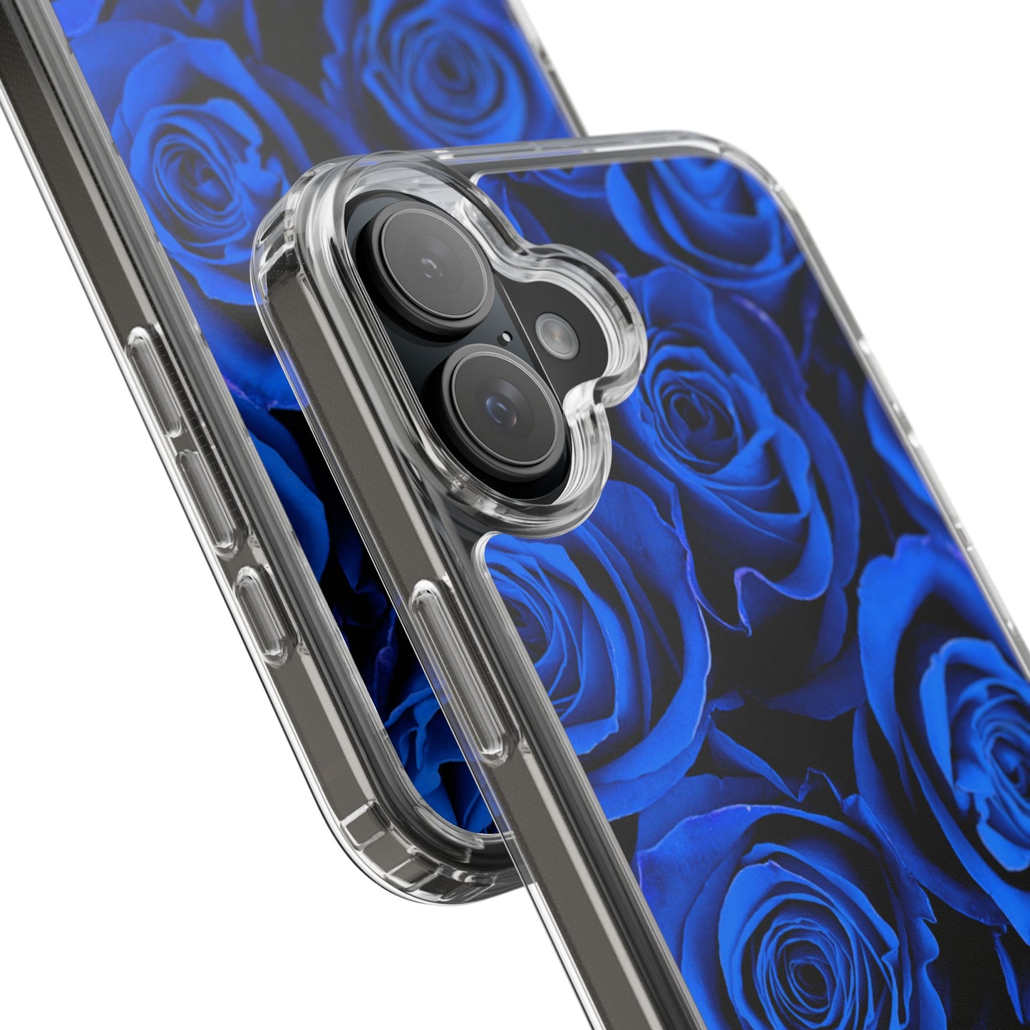 Clear Phone Case – Midnight Bloom