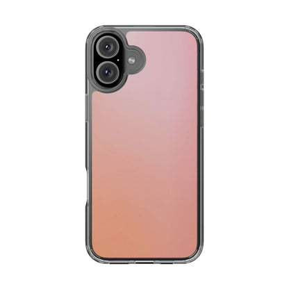 Clear Phone Case – Peachy Calm