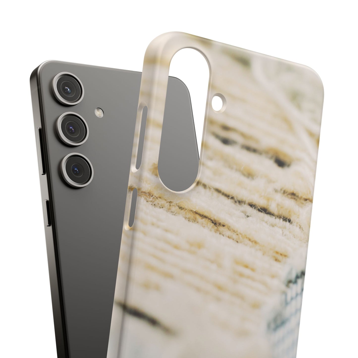Snap Phone Case – Woven Warmth