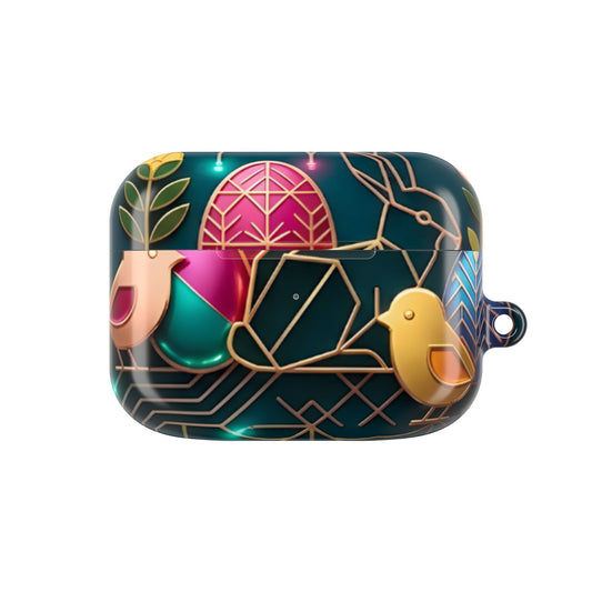 Earbud Case Cover – Jeweled Garden