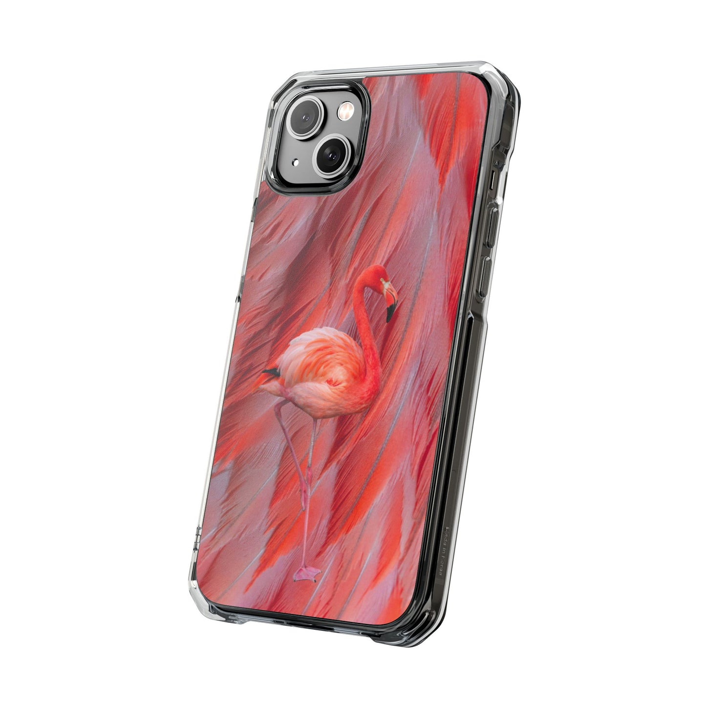 Clear Magnetic Phone Case – Scarlet Plume