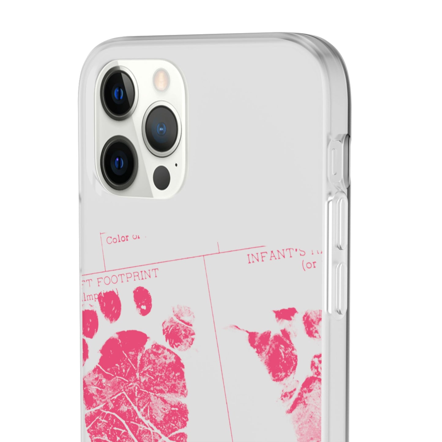 Flexi Case – Mom’s Little Pink Footprints