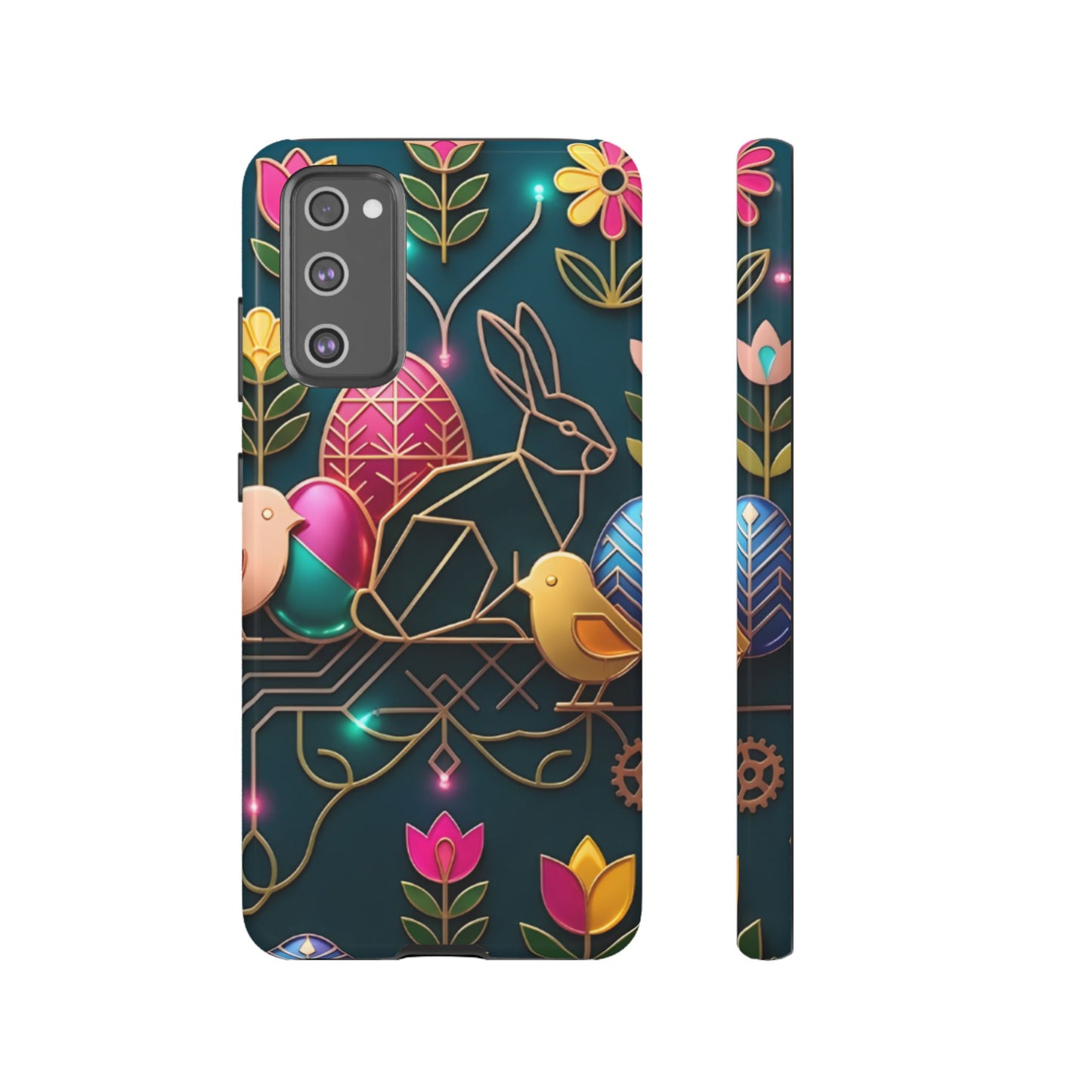 Protective Phone Case – Jeweled Garden