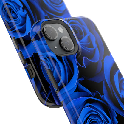 Impact-Resistant Phone Case – Midnight Bloom