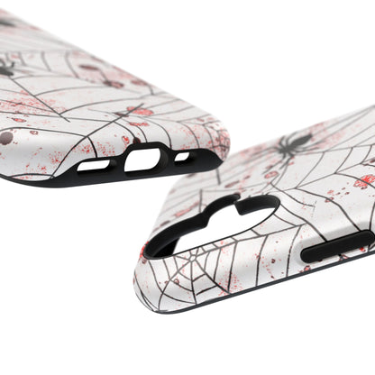 Impact-Resistant Phone Case – Blood Web