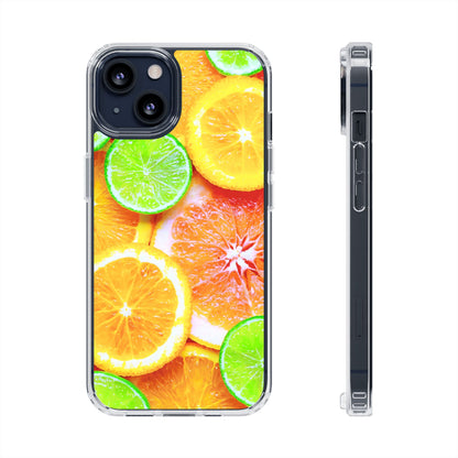 Clear Phone Case – Sunkissed Citrus