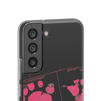 Flexi Case – Mom’s Little Pink Footprints
