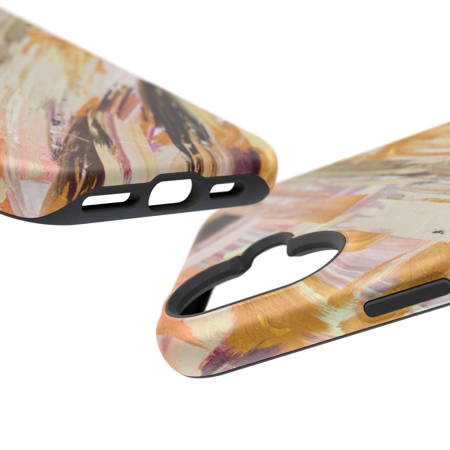 Impact-Resistant Phone Case – Brush & Bronze