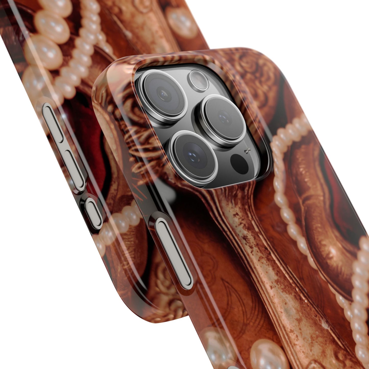 Slim Phone Case – Bronze Vanity