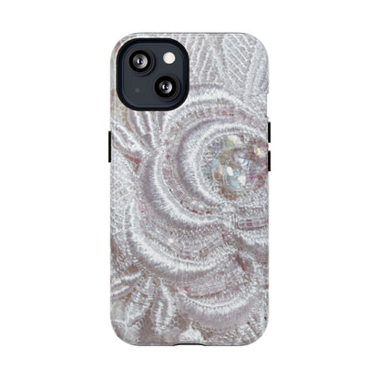 Protective Magnetic Phone Case – Lace Veil