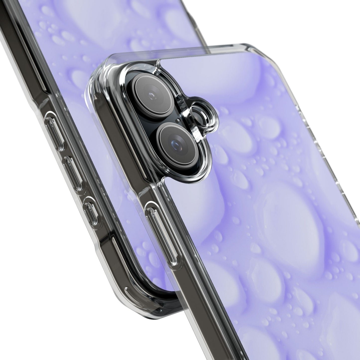 Clear Magnetic Phone Case – Lilac Dew