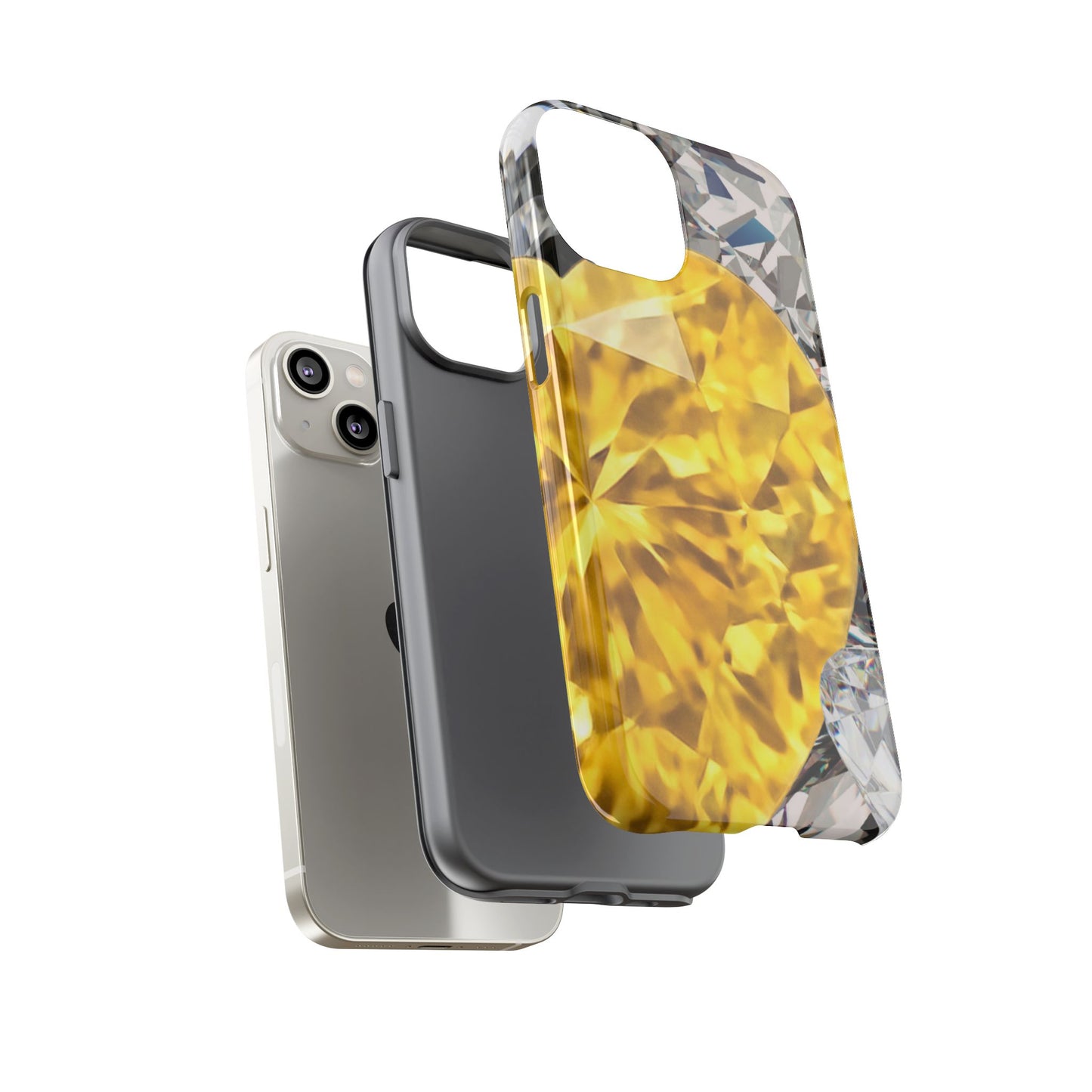 Protective Phone Case – Heart of Gold