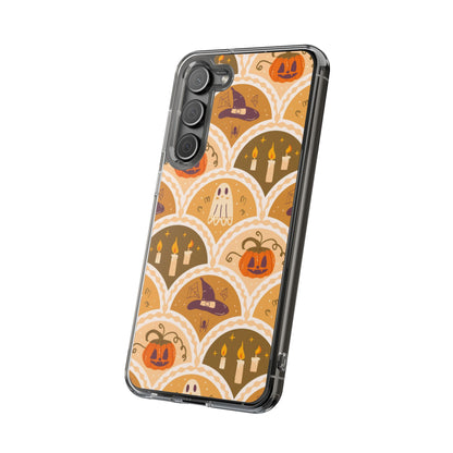 Clear Phone Case – Vintage Haunt – Compatible with iPhone 13–17 & Samsung Galaxy S25–S26 Series