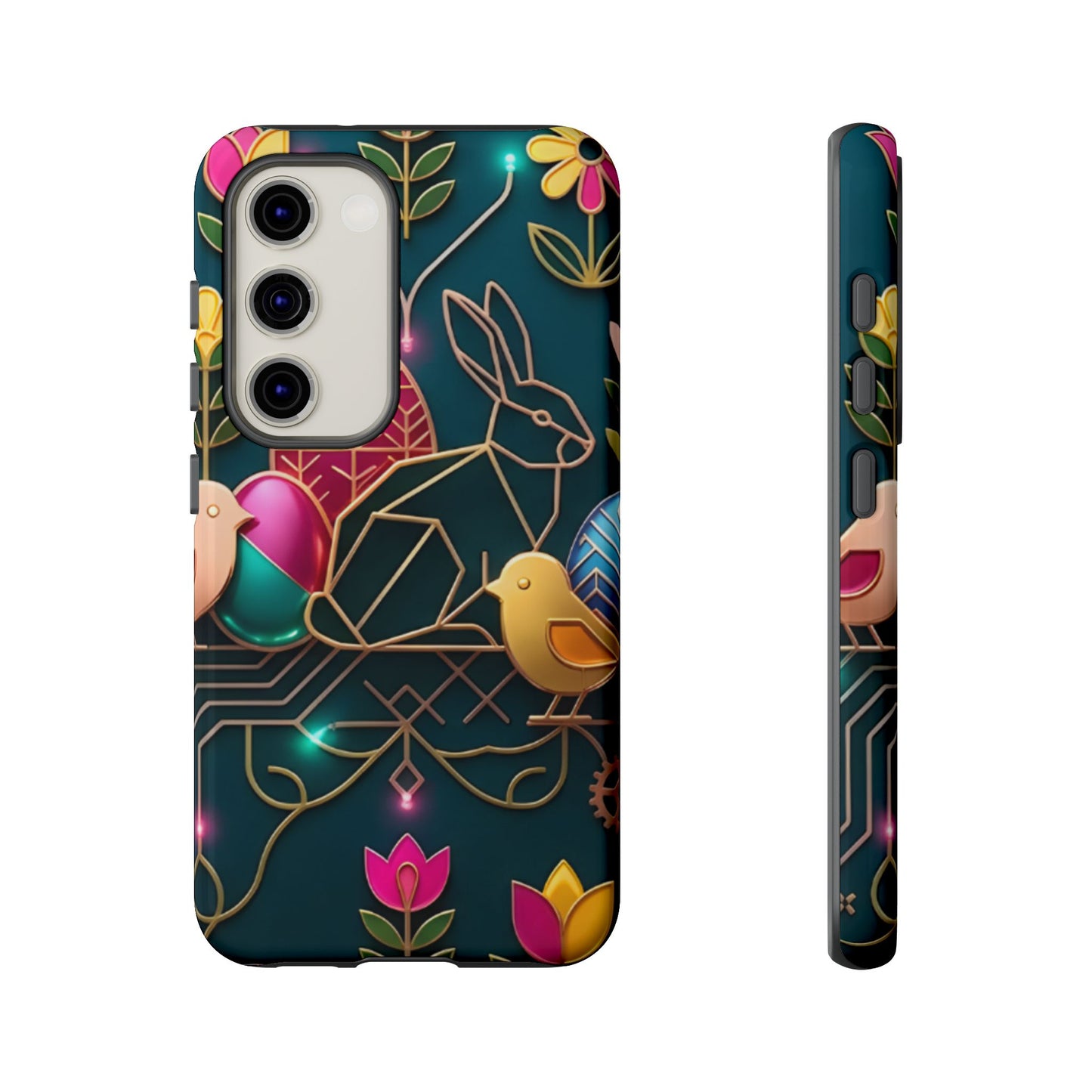 Protective Phone Case – Jeweled Garden