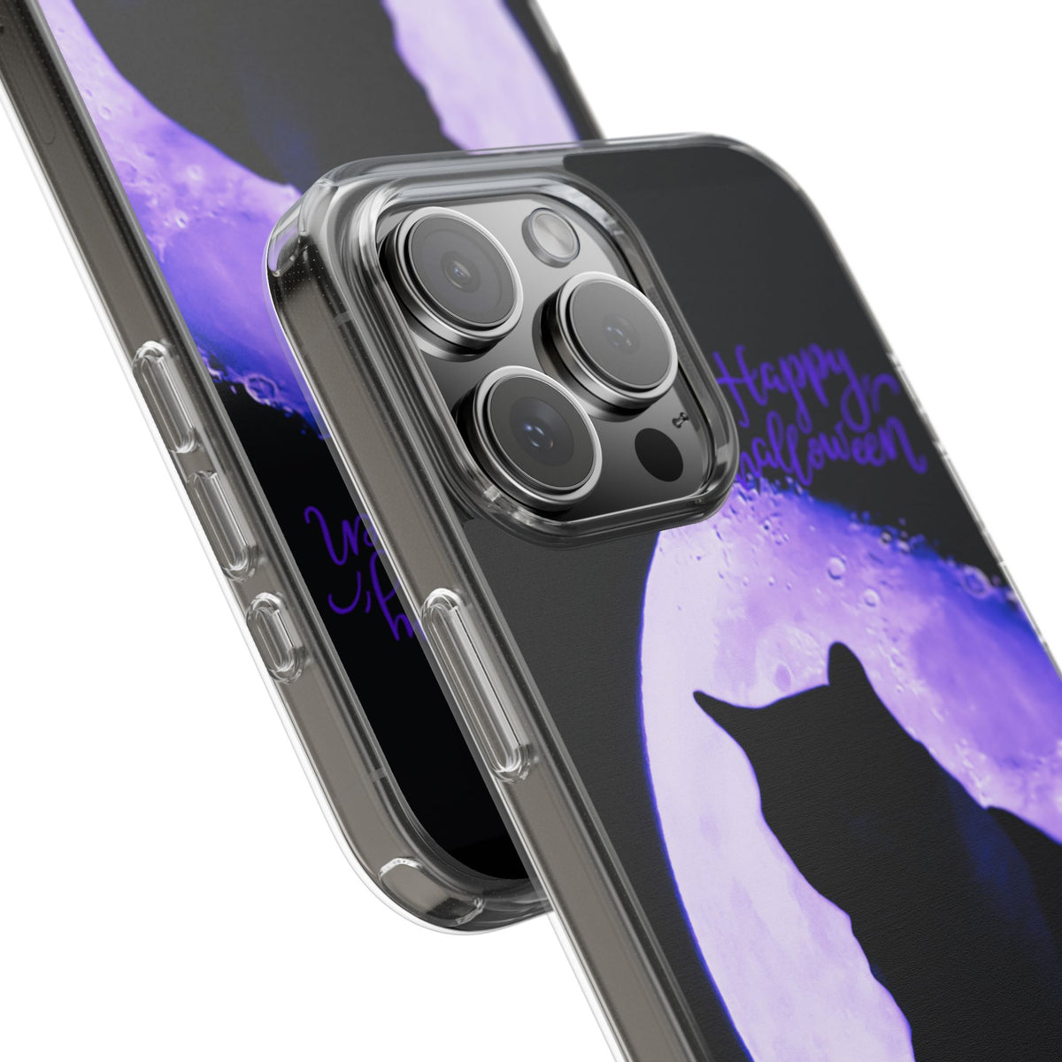 Clear Phone Case – Moonlit Familiar