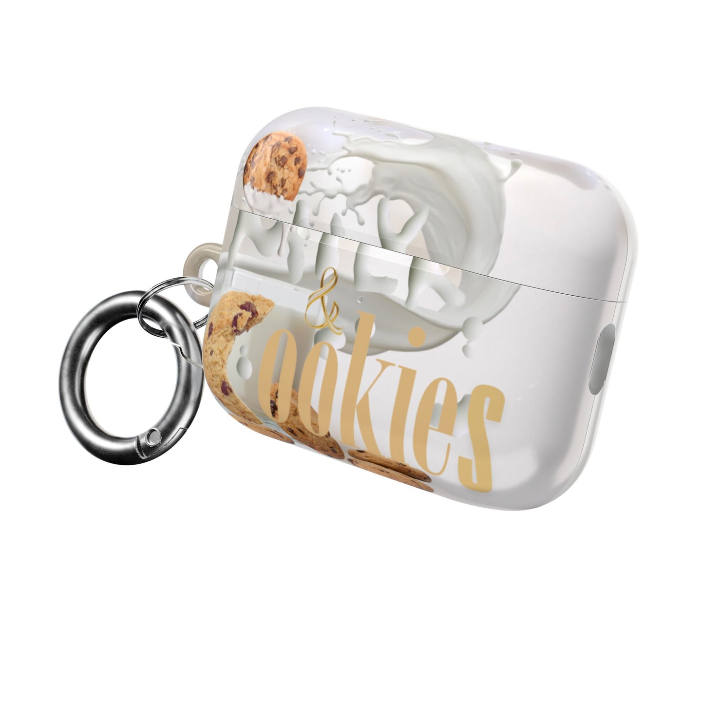 Earbud Case Cover – Milk & Cookies