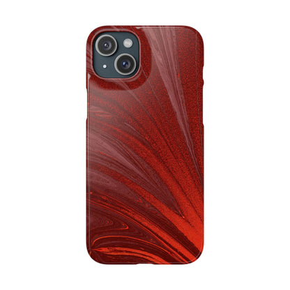Snap Phone Case – Crimson Current